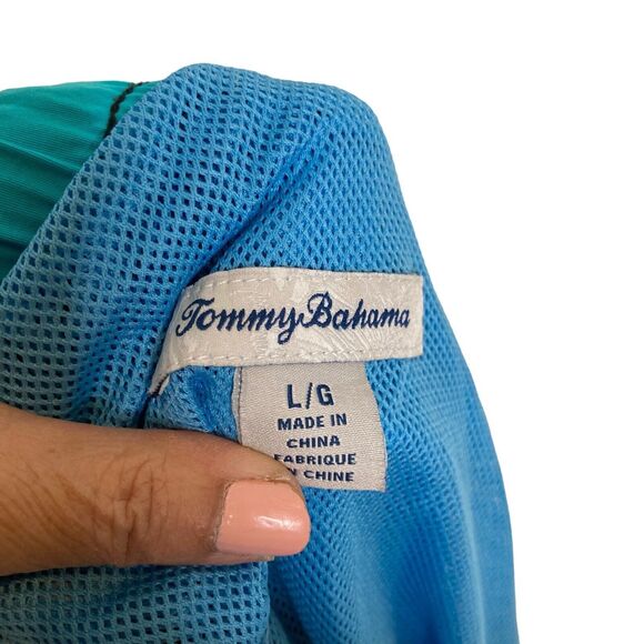 Tommy Bahama Naples Konkan Jungle Swim Trunk Floral Size Large Tropical Hibiscus - Picture 12 of 12